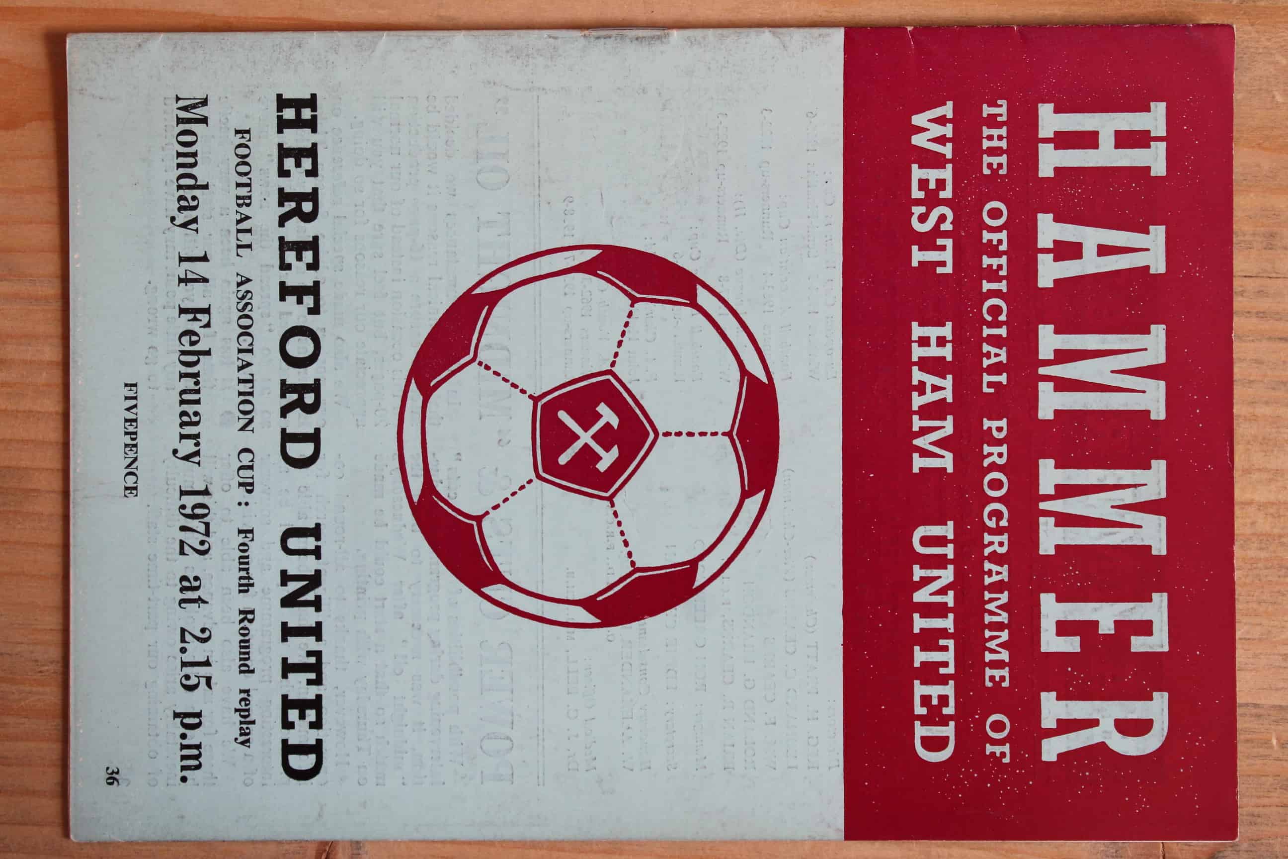 West Ham United FC v Hereford United